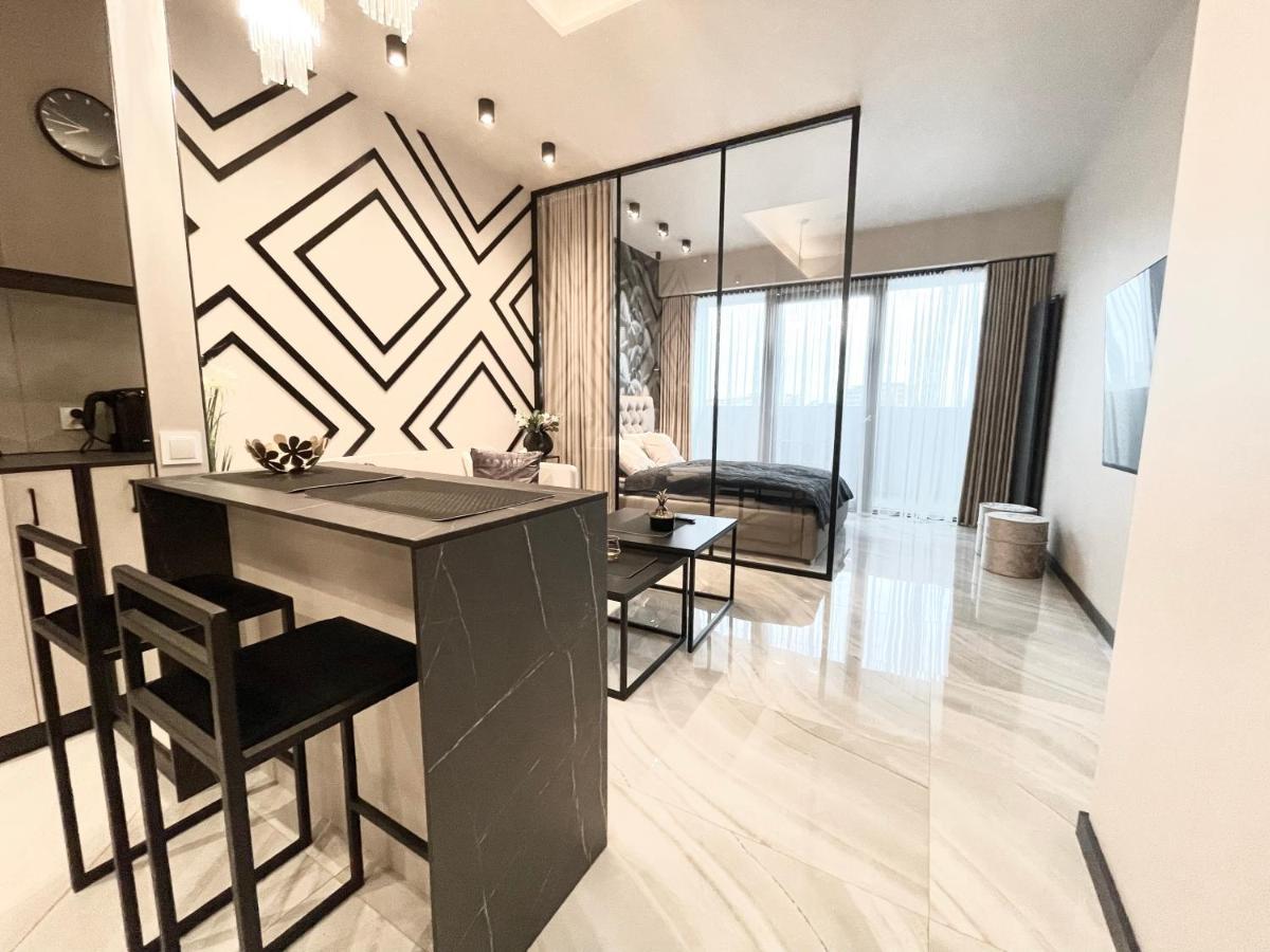 Apartament Elegance Hanza Tower Stettin Eksteriør billede