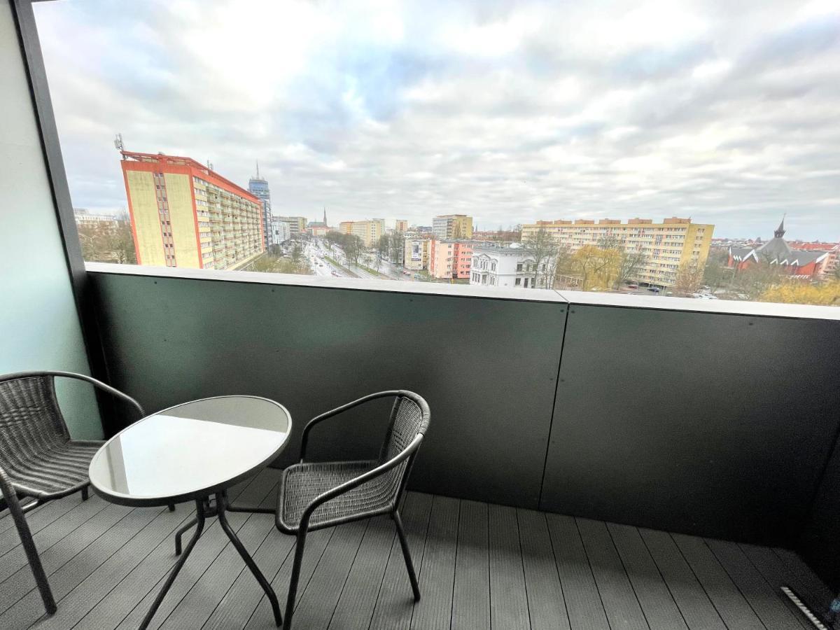 Apartament Elegance Hanza Tower Stettin Eksteriør billede